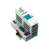 Acoplador de barramento de campo WAGO 750-348 ECO CANopen, D-Sub 9 pinos, 24 VDC, calha DIN, cinzento