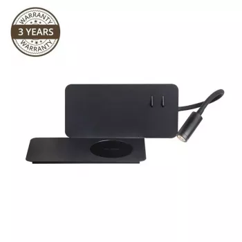 Aplique de parede FIJI 19132-BK 5+3W LED CHARGER