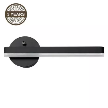 APLIQUE LED DE PAREDE SAFI 6W 40K ML6348 PRETO
