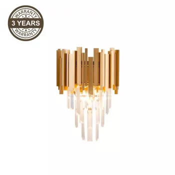 WALL SANNA 2XE14 19115W Candeeiro de parede branco com duas casquilhos E14