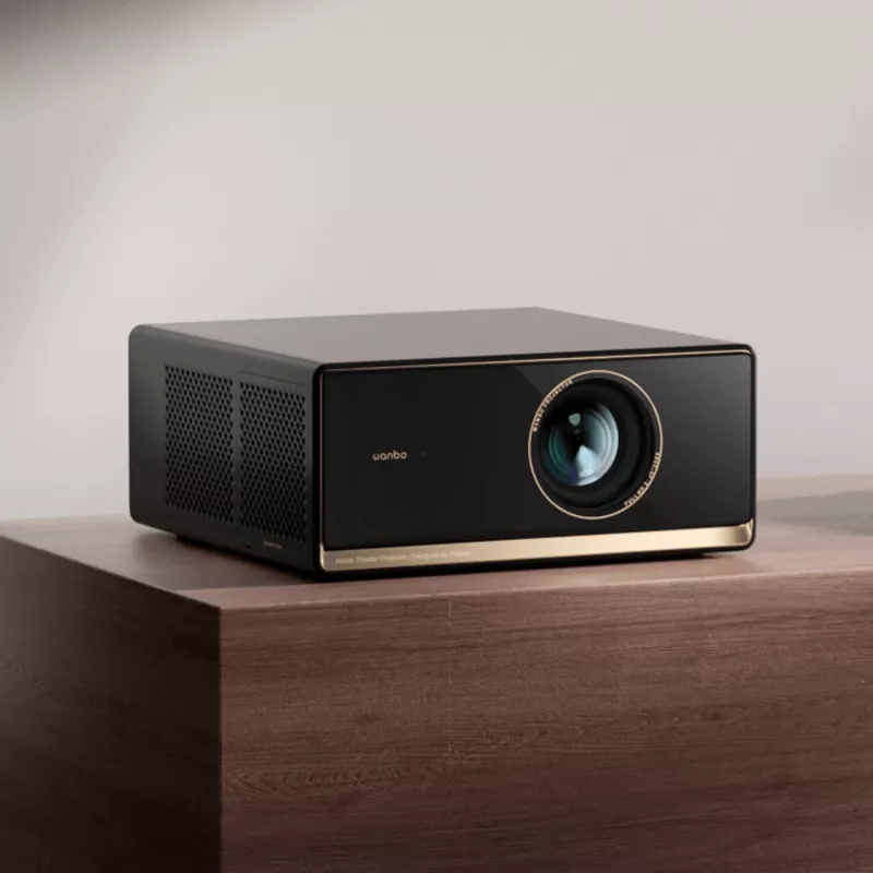 Projetor Wanbo X5 S (2026) Full HD 1080p com VIDAA OS, 1100 ANSI Lumen, azul-escuro EU