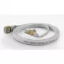 Cabo de rede Flat FTP CAT6 Wantec 10m branco