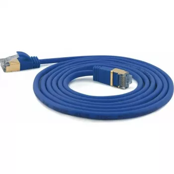 Cabo de rede Wantec SSTP CAT7 ficha CAT6a d=4 mm 25,00 m azul