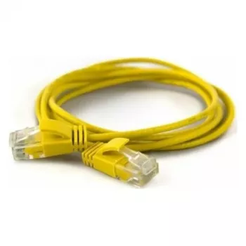 Cabo de rede UTP CAT6a Wantec 25,00m Amarelo
