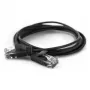 Wantec Cabo de rede UTP CAT6a 25m preto