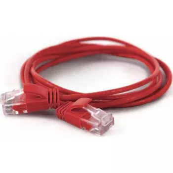 Cabo de rede UTP CAT6a Wantec 25m vermelho