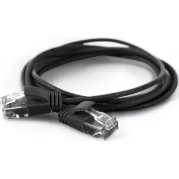 Cabo de Rede UTP CAT6a Wantec d=2,8mm 20,00m Preto