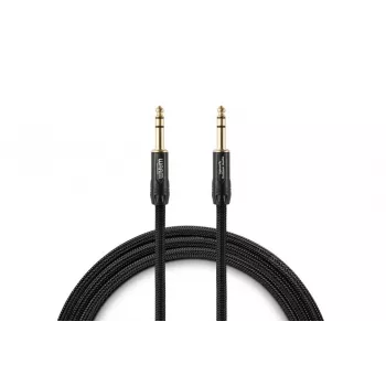 Cabo TRS 6,35mm Warm Audio PREM-TRS-3 0,9m preto