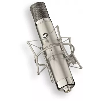 Microfone condensador de válvulas Warm Audio WA-CX12 prateado microfone de estúdio