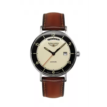 Relógio Bauhaus Aviation 24622, automático 41mm