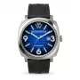 Relógio de mulher WATCHPEOPLE 700990 ouro rosa aço inoxidável e pele branca 45 mm