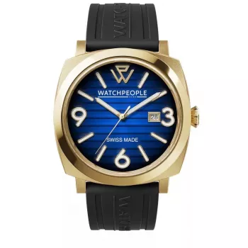 Relógio WATCHPEOPLE para mulher 700991 aço inoxidável 45mm prateado
