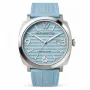 Relógio de mulher WATCHPEOPLE 700996 analógico de quartzo 45 mm prateado aço inoxidável