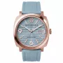 Relógio de mulher WATCHPEOPLE 700997 analógico de quartzo 45 mm ouro rosa
