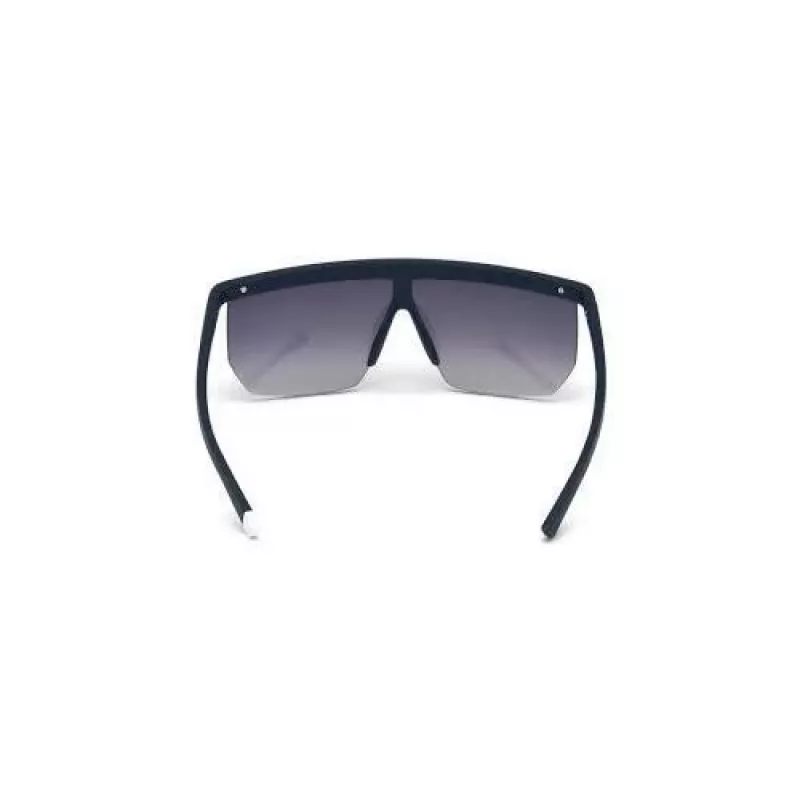 WEB EYEWEAR HOMEM Óculos de sol WE0221-91X Retangular Acetato Armação preta Lentes cinzentas 54mm