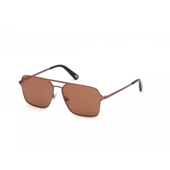 Óculos de sol WEB EYEWEAR MAN WE0261-6036E havana/castanho armação de acetato lente de policarbonato verde 60/14/145 mm
