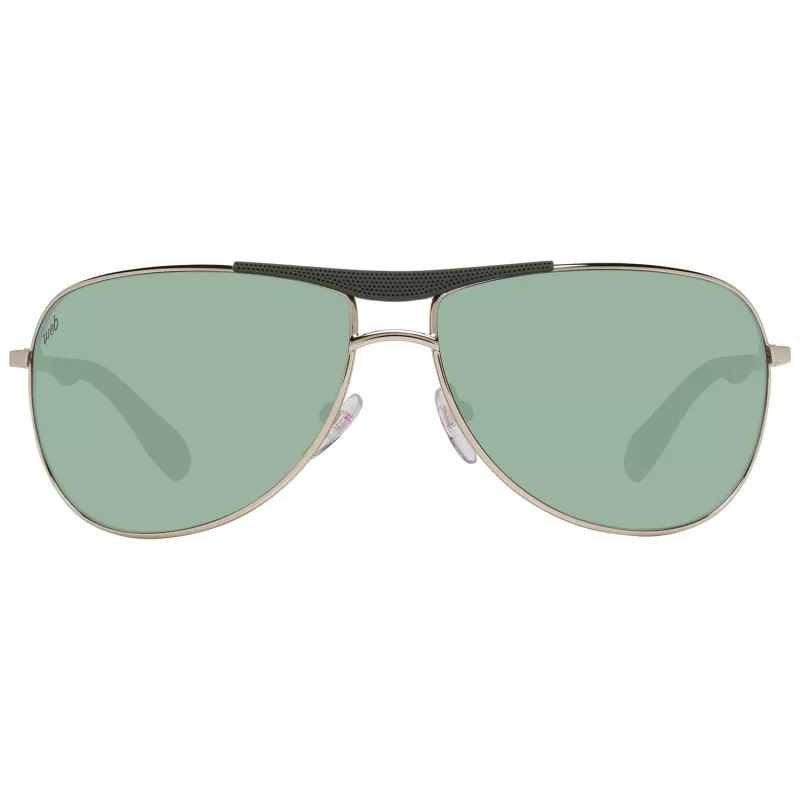 Óculos de sol retangulares polarizados WEB EYEWEAR MAN WE0296-6632P preto/cinzento 66/14/125 mm