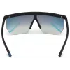 Óculos de sol de homem WEB EYEWEAR WE0221-02Z armação de acetato preta lentes cinzentas UV400