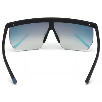 Óculos de sol de homem WEB EYEWEAR WE0221-02Z armação de acetato preta lentes cinzentas UV400