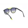 Óculos de sol WEB EYEWEAR unissexo WE0262-5190W acetato quadrados armação preta lentes cinzentas 51/19/145 mm