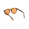 Óculos de sol retangulares unissexo de acetato WEB EYEWEAR WE0262-5156J Havana/lente degradê castanha 51/19/145 mm UV400