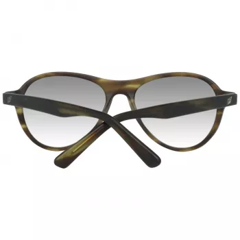 Óculos de sol unissexo WEB EYEWEAR WE0128-5494N armação em acetato Havana lentes em policarbonato castanhas 54 mm