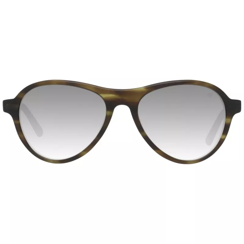 Óculos de sol unissexo WEB EYEWEAR WE0128-5494N armação em acetato Havana lentes em policarbonato castanhas 54 mm
