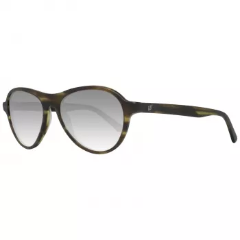 Óculos de sol unissexo WEB EYEWEAR WE0128-5494N armação em acetato Havana lentes em policarbonato castanhas 54 mm