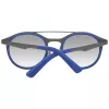 Óculos de sol unissexo WEB EYEWEAR WE0143-4991X, armação quadrada em acetato, lentes cinzentas, 49/22/140 mm