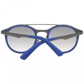 Óculos de sol unissexo WEB EYEWEAR WE0143-4991X, armação quadrada em acetato, lentes cinzentas, 49/22/140 mm