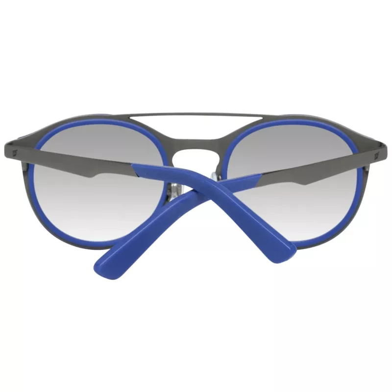 Óculos de sol unissexo WEB EYEWEAR WE0143-4991X, armação quadrada em acetato, lentes cinzentas, 49/22/140 mm
