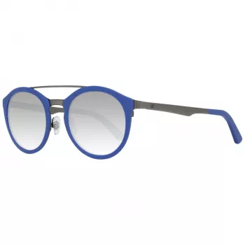 Óculos de sol unissexo WEB EYEWEAR WE0143-4991X, armação quadrada em acetato, lentes cinzentas, 49/22/140 mm