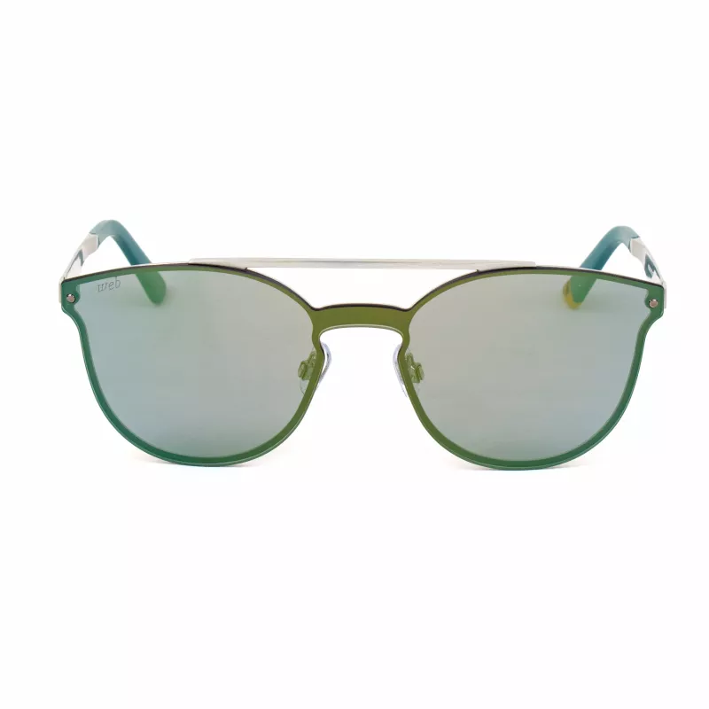 Óculos de sol WEB EYEWEAR WE0190-09Q Unissexo - Armação de acetato geométrica com lentes de policarbonato UV400