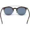 Óculos de sol unissexo WEB EYEWEAR WE0192-52V, armação em acetato Havana, lentes castanhas degradê, 49 mm