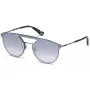 WEB EYEWEAR WE0193-08C Óculos de sol retangulares unissexo Armação de acetato Havana Lentes de policarbonato castanhas UV400