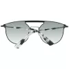 Óculos de sol unissexo WEB EYEWEAR WE0193-13802Q, armação preta, lentes cinzentas, 55 mm