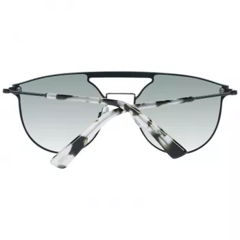 Óculos de sol unissexo WEB EYEWEAR WE0193-13802Q, armação preta, lentes cinzentas, 55 mm