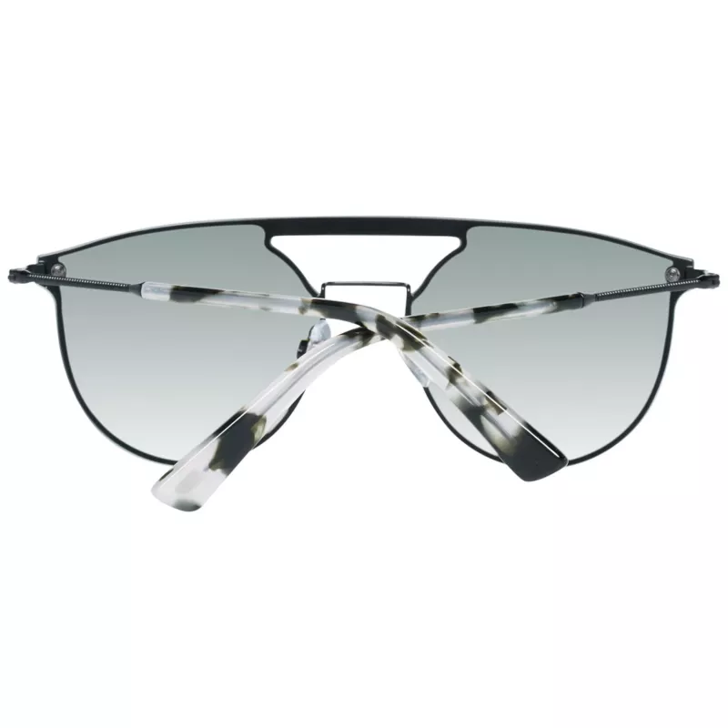 Óculos de sol unissexo WEB EYEWEAR WE0193-13802Q, armação preta, lentes cinzentas, 55 mm