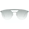 Óculos de sol unissexo WEB EYEWEAR WE0193-13802Q, armação preta, lentes cinzentas, 55 mm
