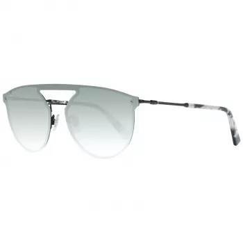 Óculos de sol unissexo WEB EYEWEAR WE0193-13802Q, armação preta, lentes cinzentas, 55 mm
