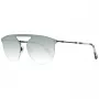 Óculos de sol unissexo WEB EYEWEAR WE0193-13802Q, armação preta, lentes cinzentas, 55 mm