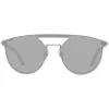 Óculos de sol WEB EYEWEAR WE0193-13808V unissexo - armação preta brilhante, lentes cinzentas fumadas, 54 mm