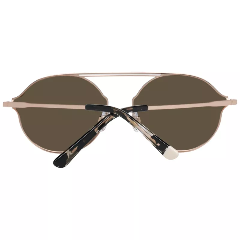 Óculos de sol unissexo WEB EYEWEAR WE0198-5734G - armação de acetato preta, lentes cinzentas fumadas, 57 mm