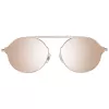 Óculos de sol unissexo WEB EYEWEAR WE0198-5734G - armação de acetato preta, lentes cinzentas fumadas, 57 mm