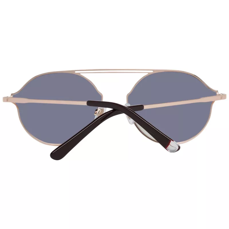 Óculos de sol quadrados unissexo WEB EYEWEAR WE0198-5734Z Havana acetato lente cinzenta degradê 57/16/145 mm