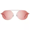 Óculos de sol quadrados unissexo WEB EYEWEAR WE0198-5734Z Havana acetato lente cinzenta degradê 57/16/145 mm