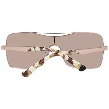 Óculos de sol unissexo WEB EYEWEAR WE0202-34G, acetato Havana, lentes em policarbonato verdes, UV400