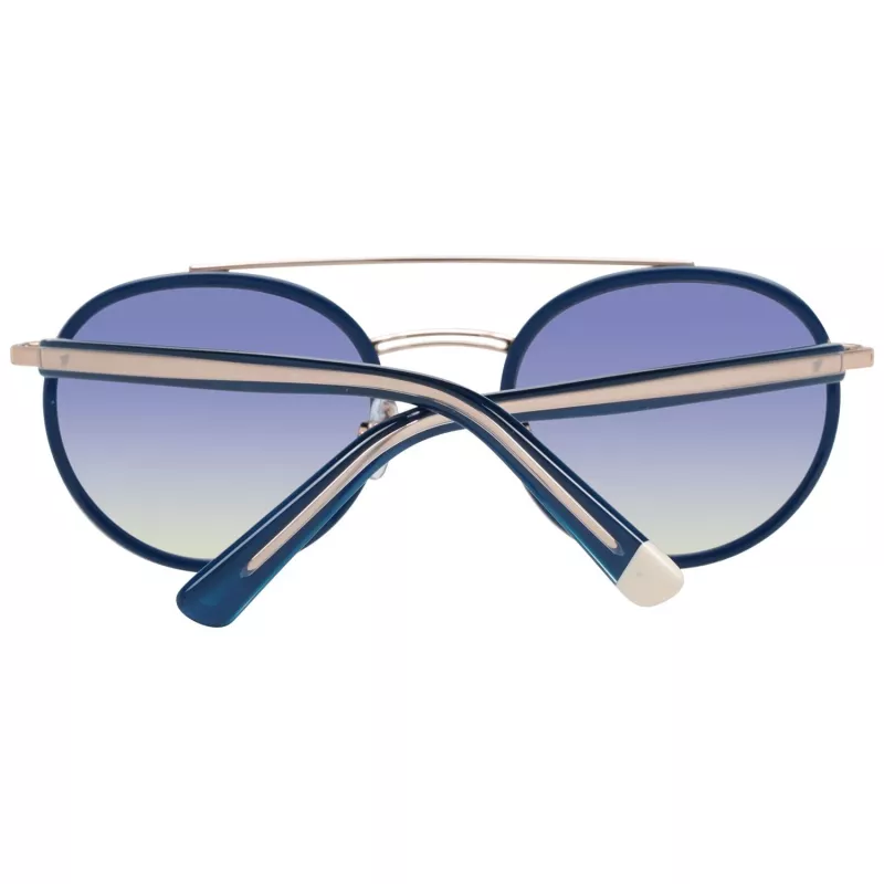 Óculos de sol unissexo WEB EYEWEAR WE0225-5290W, armação preta, lentes cinzentas, 52/22/145 mm