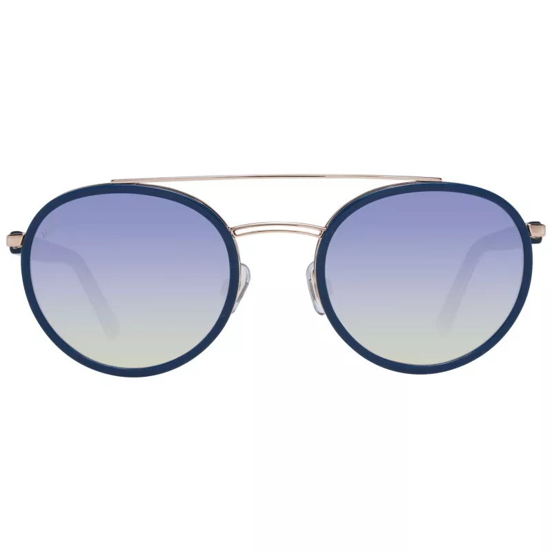 Óculos de sol unissexo WEB EYEWEAR WE0225-5290W, armação preta, lentes cinzentas, 52/22/145 mm