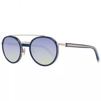 Óculos de sol unissexo WEB EYEWEAR WE0225-5290W, armação preta, lentes cinzentas, 52/22/145 mm